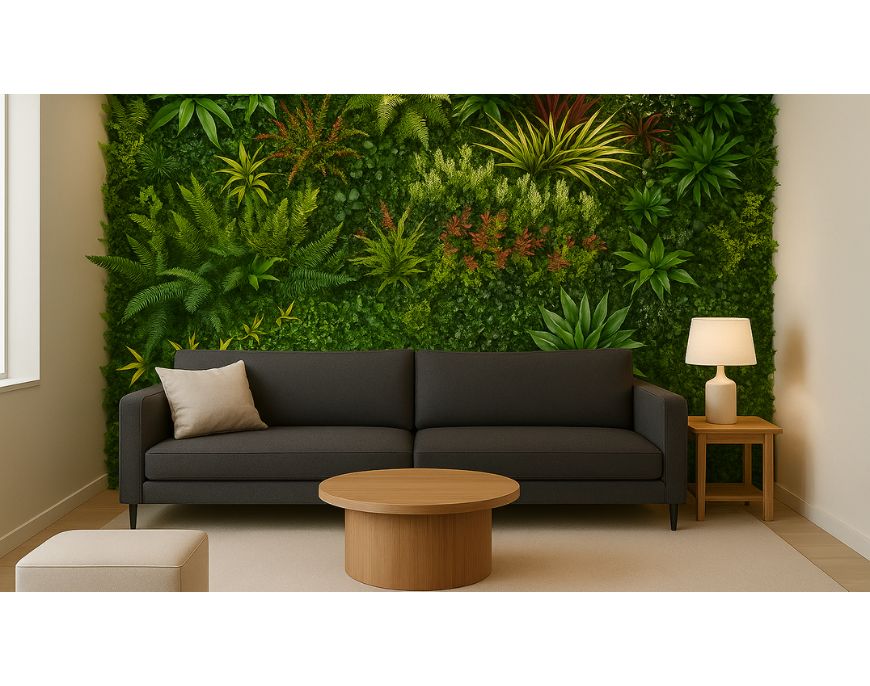 10 idee creative per arredare con le siepi artificiali